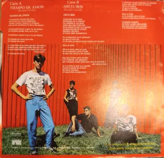 Vinilo single Danza Invisible - Tiempo de amor