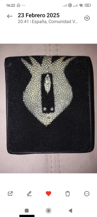 Lote de carteras de piel