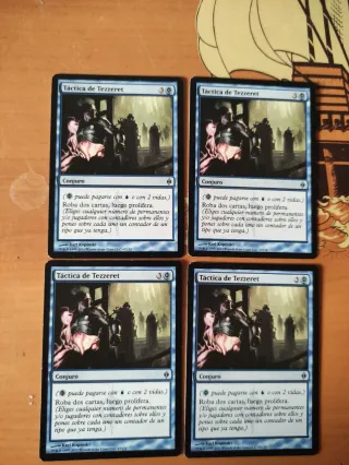 Mtg Táctica de Tezzeret x4