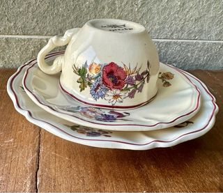 Trío Vintage Sarreguemines Agreste