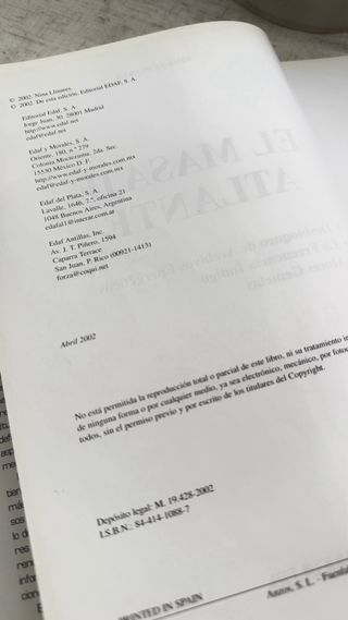 El masaje atlante Nina Llinares