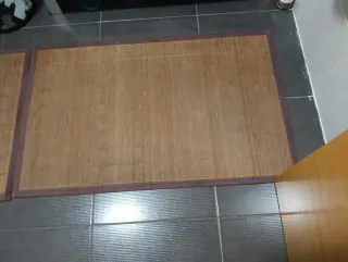 Alfombra de caña
