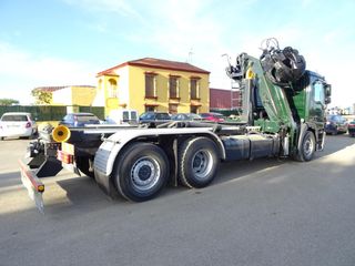 Mercedes ACTROS 2543-CAMIONES GANCHO+GRUA