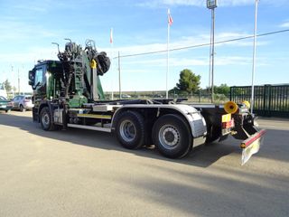 Mercedes ACTROS 2543-CAMIONES GANCHO+GRUA