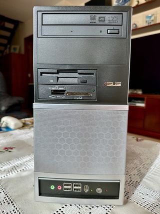 Minitorre PC Asus Negra/Plata