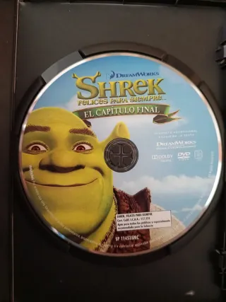 DVD Shrek Felices Para Siempre El Capitulo Final