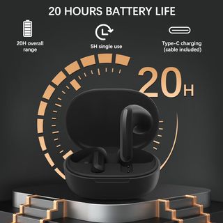 WEDETIAN Buds 4 Lite, Auriculares Inalambricos Blu