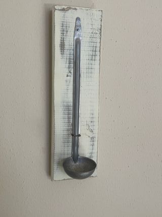 Portacandela da Parete in Legno Stile Rustico