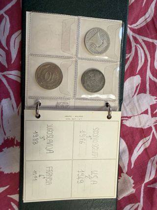 Collezione monete: Italia, USA, Sudafrica