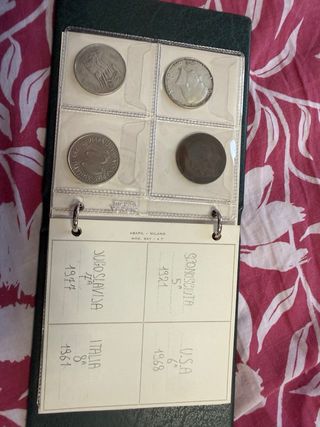 Collezione monete: Italia, USA, Sudafrica