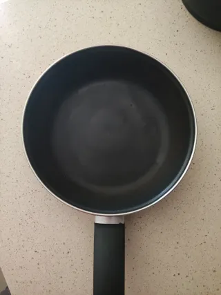 Cazo y 2 sartenes para vitrocerámica o gas