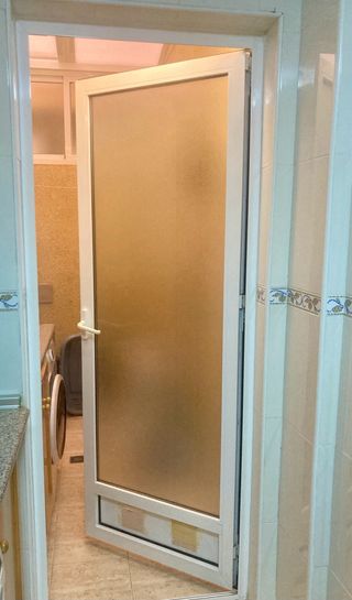 Puerta terraza aluminio