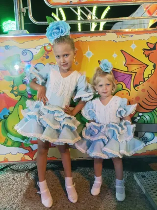 Traje de flamenca estilo marisol