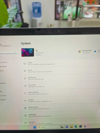 Microsoft Surface Pro 6 Plata 128GB
