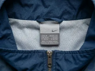 Cortavientos Nike azul vintage