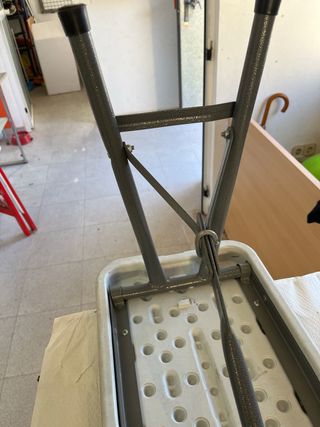 Bancos plástico plegables 5 unidades