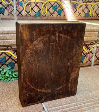 Caja decorativa mapa cobre