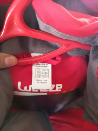 Mono de esquí infantil Talla 4