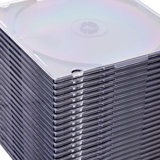 Hama Estuche delgado para CD | Paquete de 25 | Tra