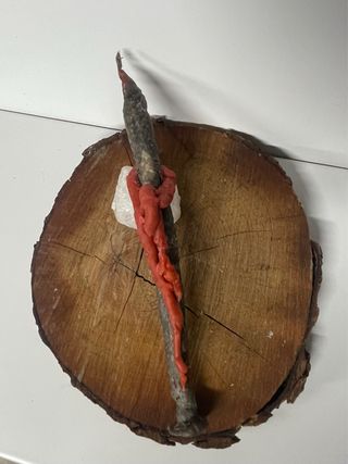 Vela artesanal de limpieza