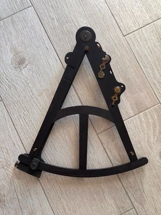 Octante antiguo ébano para restaurar