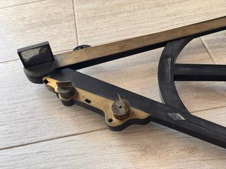 Octante antiguo ébano para restaurar