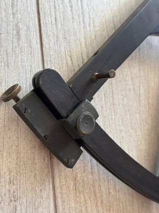 Octante antiguo ébano para restaurar