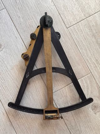 Octante antiguo ébano para restaurar