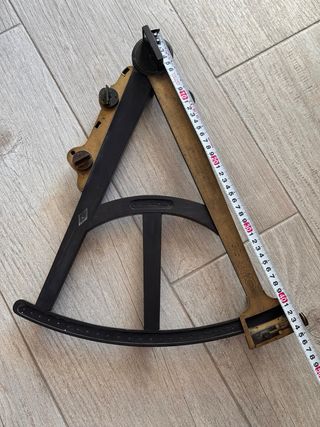 Octante antiguo ébano para restaurar