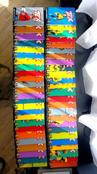 Collezione di "TEX  70 ANNI DI UN MITO" .