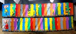 Collezione di "TEX  70 ANNI DI UN MITO" .