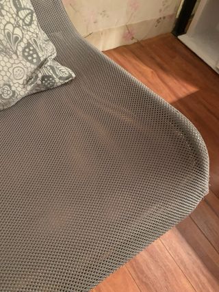 Sofá individual gris