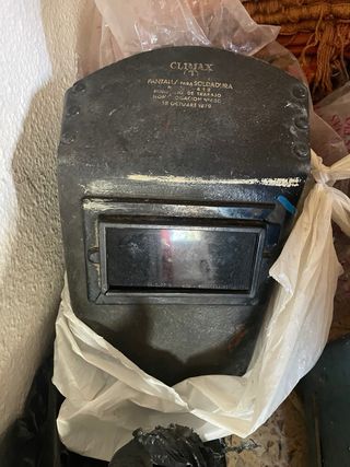 Maquina soldar antigua