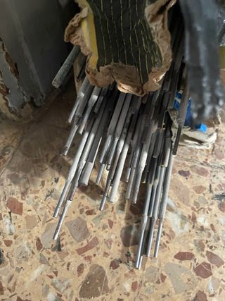 Maquina soldar antigua