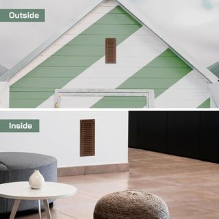 Vent Systems - Cubierta rectangular de rejilla de