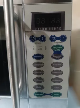 Microondas Nodor Acero Inox 20L