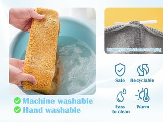 5PCS Cubierta de Asiento de Inodoro Lavable, Funda