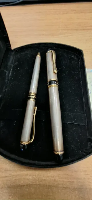 Set Penna Stilografica e Sfera Cesare Emiliano Arg