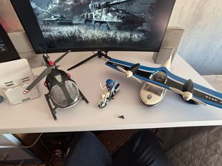 Playmobil Helicóptero, Avión y Moto