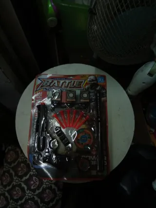 Juguete lanzador con red