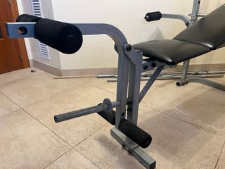 Banco multi ejercicios, press banco pecho