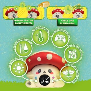 FungiPot, Maceta Inteligente, Mascota Digital Inte