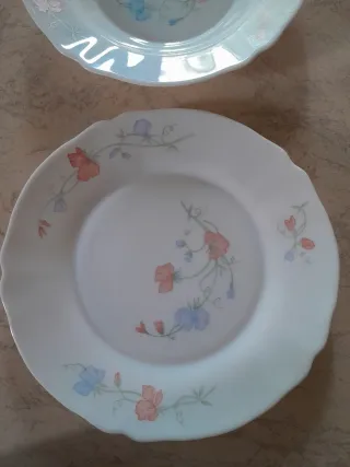 Set piatti in arcopal