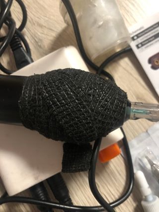 Kit Maquina Tatuar Profesional + Agujas