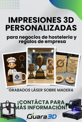 Impresiones 3D y láser