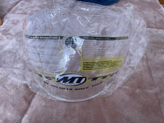 Visera Casco MT Helmets Transparente