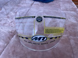 Visera Casco MT Helmets Transparente