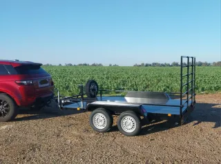 Plataforma doble eje 300x180 con rampa