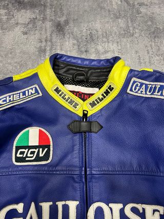 Chaqueta Jacket Miline Gauloises Racing Biker Moto