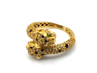 sortija oro 18k con piedra con circonita